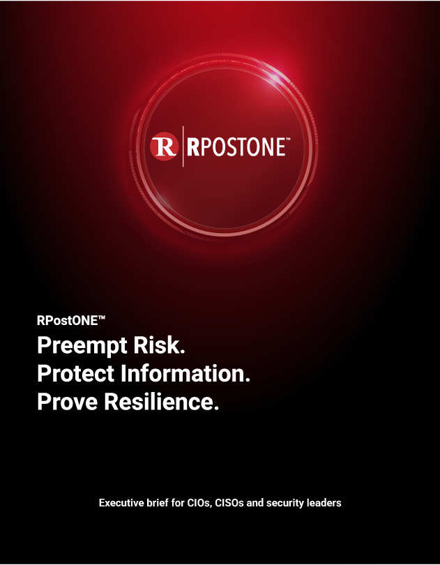 Preempt Risk. Protect Information. Prove Resilience.
