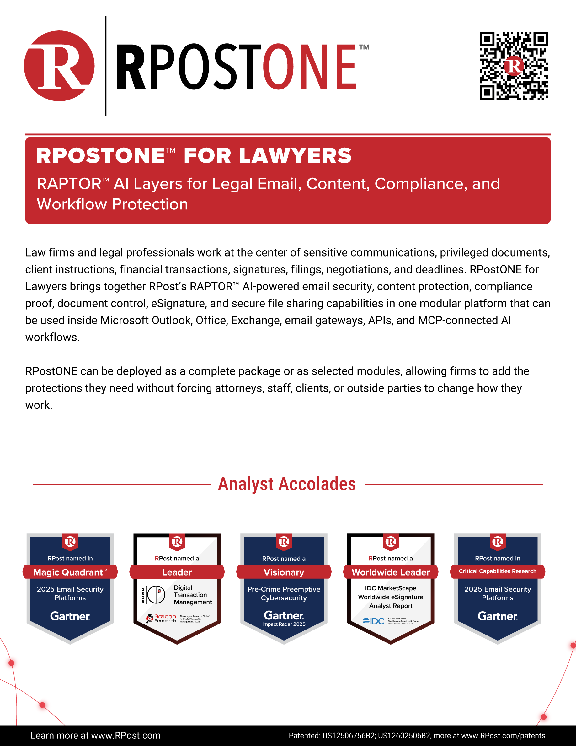 RPostONE™ for Lawyers