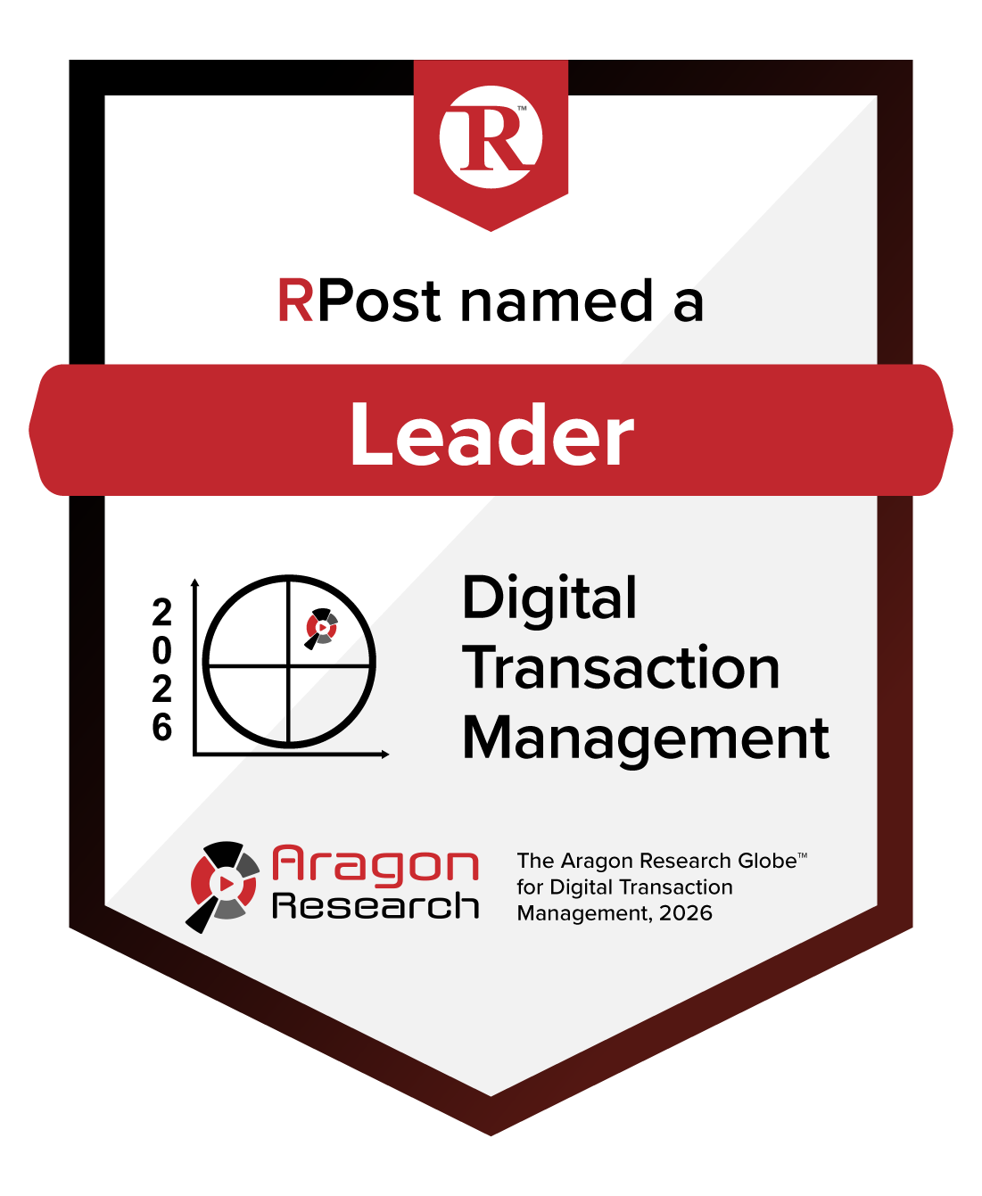 Aragon Research Names RPost a Leader in Digital Transaction Management Globe Report