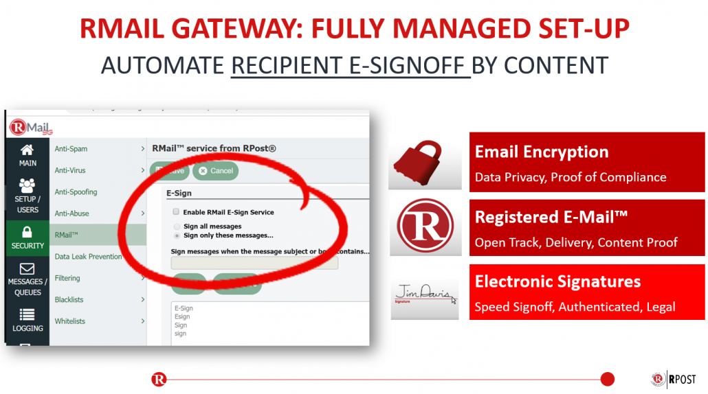 RMail-Gateway-Enable-ESign