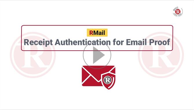How to Get Registered Receipt Authentication™ for Registered Receipt™ Email How to Get Registered Receipt Authentication™ for Registered Receipt™ Email