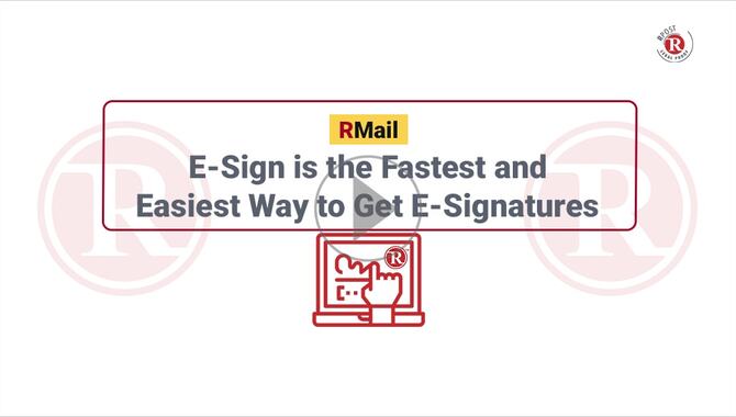 E-Sign is the Fastest and Easiest Way to Get E-Signatures E-Sign is the Fastest and Easiest Way to Get E-Signatures