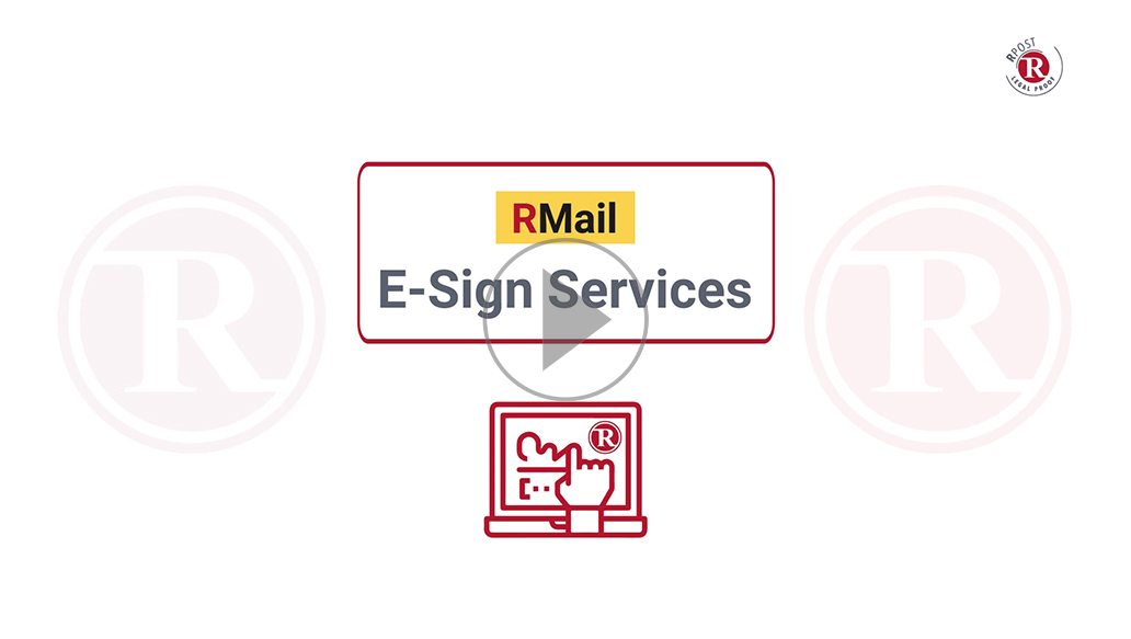 RMail E-Signature Services