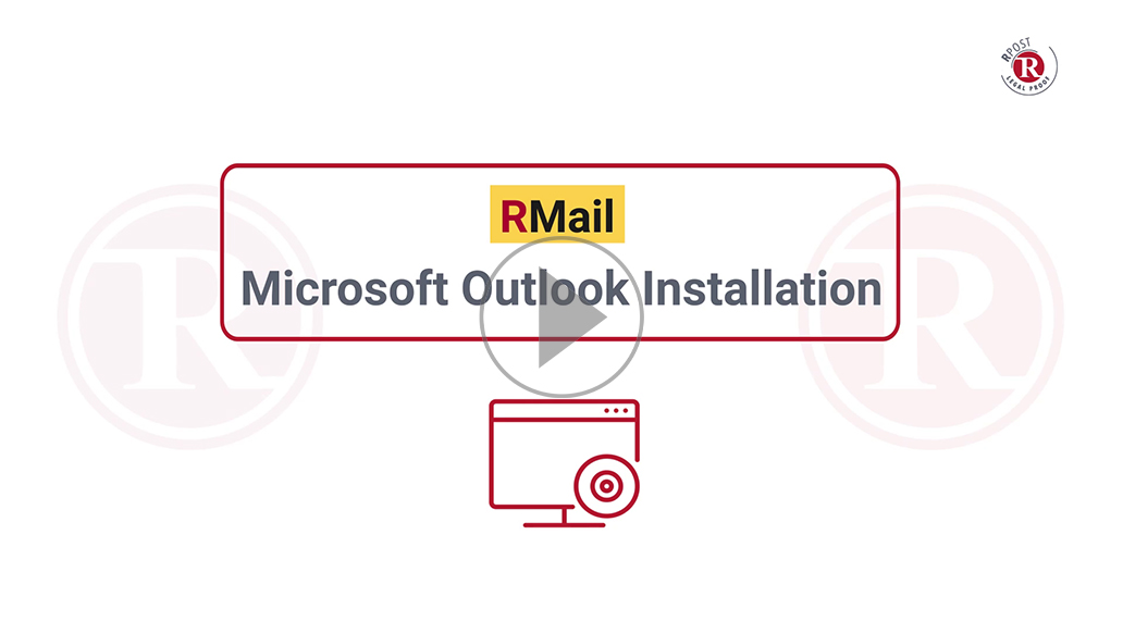 RMail Outlook Installation RMail Outlook Installation