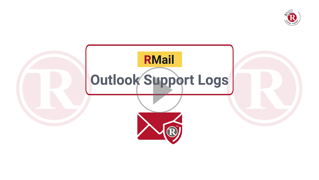 RMail Outlook Support Log RMail Outlook Support Log