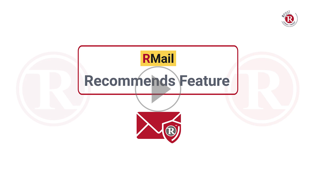 RMail Recommends Feature