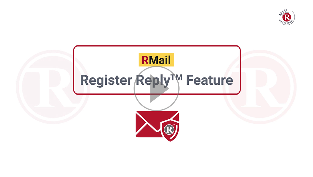 RMail Register Reply Feature RMail Register Reply Feature