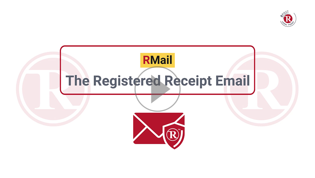 RMail Registered Receipt Email RMail Registered Receipt Email