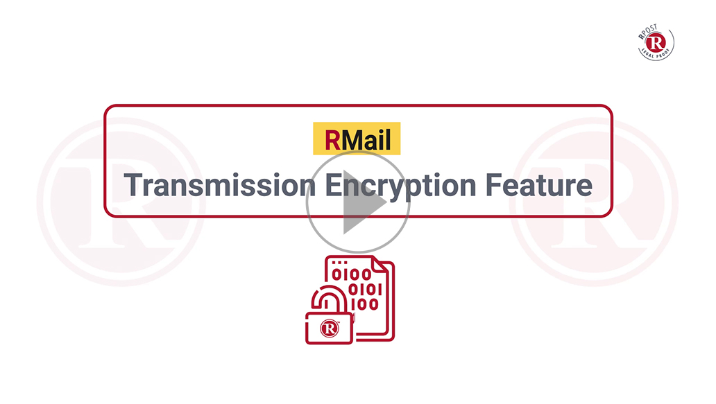RMail Transmission Encryption Feature RMail Transmission Encryption Feature